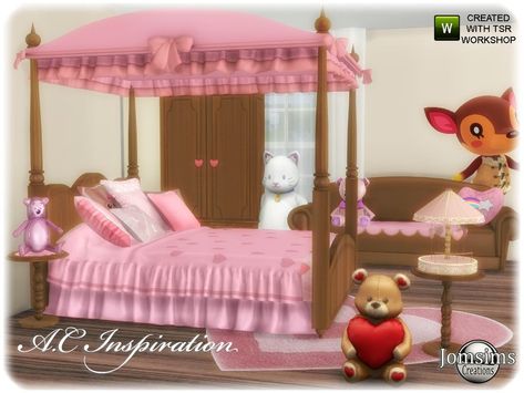 Princess Kids Room, Sims 4 Beds, Sims 4 Tattoos, Sims 3 Mods, Sims 4 Anime, Sims 4 Bedroom, Free Sims 4, Sims 4 Game Mods, Tumblr Sims 4