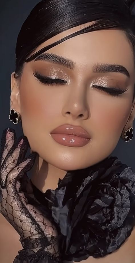 Glam Wedding Makeup, Prom Eye Makeup, Bridesmaid Hair Makeup, Hot Makeup, Glam Makeup Look, Evening Makeup, Fancy Makeup, Elegant Makeup, Glamour Makeup