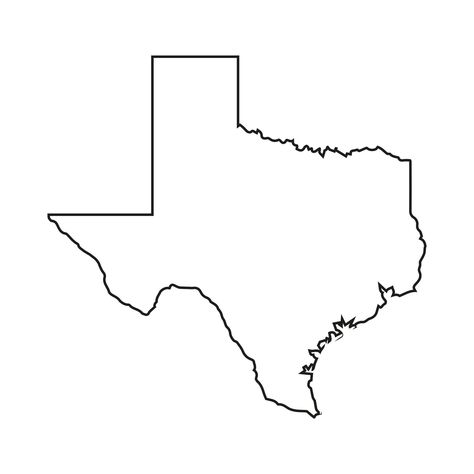 Texas Clip Art, Texas Drawings, Texas Map Art, Texas Shape, Texas Svg, Texas Outline, Physical Map, Texas Map, America Map