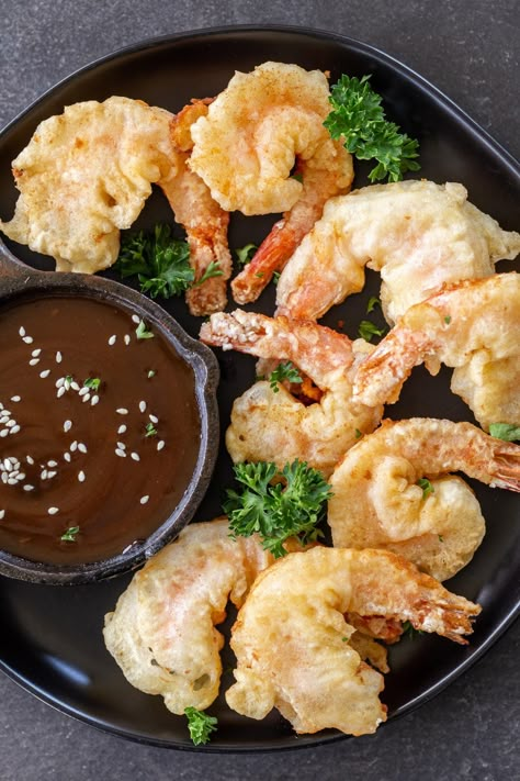 Crazy Easy Shrimp Tempura Recipe - Momsdish Korean Fried Shrimp, Tempura Shrimp Recipe, Easy Shrimp Tempura, Shrimp Tempura Recipe, Tempura Recipes, Shrimp Meals, Tempura Shrimp, Tempura Recipe, Fried Shrimp Recipes