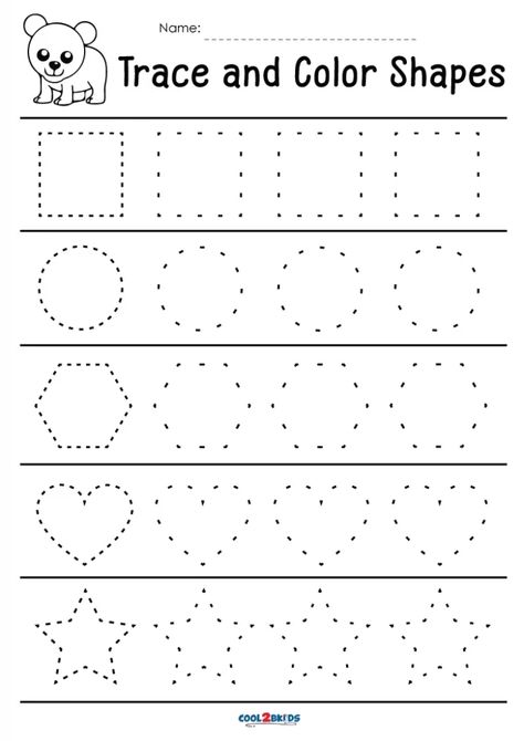 Trace Shapes Preschool Free Printable, Tk Worksheets Free Printable, Tracing Shapes Free Printable, Prewriting Worksheets Free Printable, Worksheets For 2 Yrs Old, Toddler Tracing Printables Free, Line Tracing Worksheets Free Printables, Printable Tracing Worksheets Preschool, Toddler Worksheets Printable Free