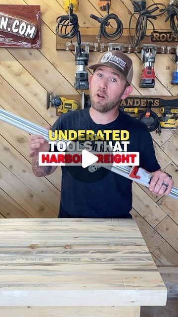 Eric Rhoten on Instagram: "Been using this straight edge guide for several years, works great. #straightedge #woodworking #carvingart  #Freehand #freehandlettering #NoCNC #nocnchere #FreeHandCarving #CustomWoodSigns #YouTuber  #CarvedWood #Sawdustmakesmehappy #MakingSawdust   #Woodwallart #Diywallart #cedarsigns  #routedsigns #routedsignage  #woodsigns #freehandwoodsigns #router #routedsigns #signcarving #carvingsupplies #routerbits #woodsignmaking #makingwoodsigns #routerbase #routerbaseplate" Easy Diy Hacks, Making Signs On Wood, Wood Building, Craftsman Style Homes, Router Bits, Custom Wood Signs, Straight Edge, Diy Hacks, Woodworking Tips