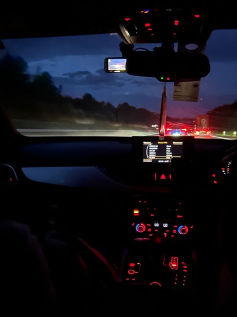 Night rides, car rides, downtown aesthetic, night aesthetic, long car journeys, road trip Car Ride At Night Aesthetic, Aesthetic Night Car Ride, Midnight Car Rides Aesthetic, Night Time Car Rides Aesthetic, Highway Aesthetic Night Car, Car Ride, Fancy Cars, Car Travel, Night Aesthetic