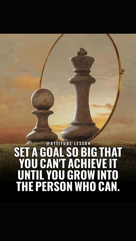 Set a goal so big that you can't achieve it until you grow into the person who can #motivation #inspiration #motivationalquotes #lifestyle #quotes #life #success #though What Is Human, Entrepreneurship Quotes, Believe Quotes, Good Motivation, Believe In Yourself, Daily Motivation, Business Motivation, Never Give Up, Success Quotes