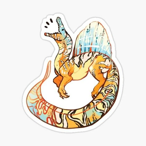 Dinosaurs Stickers for Sale | Redbubble Dinosaurs Stickers, Dinosaur Stickers, Paleo Art, Cute Fantasy Creatures, Dinosaur Art, Prehistoric Animals, Stickers For Sale, Anime Inspired, Sticker Collection