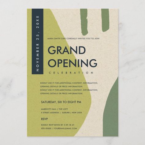 Conference Invitation, Grand Opening Event, Grand Opening Invitations, Fundraiser Party, Conference Event, Poster Design Layout, Opening Event, Business Invitation, Modern Abstract Art