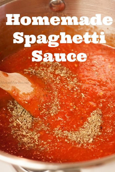 Homemade Spaghetti Sauce Easy, Homemade Spaghetti Sauce Recipe, Spaghetti Sauce Recipe, Homemade Spaghetti Sauce, Its Done, Homemade Spaghetti, Sauce Pasta, Pizza Sauce Homemade, Pasta Fatta In Casa