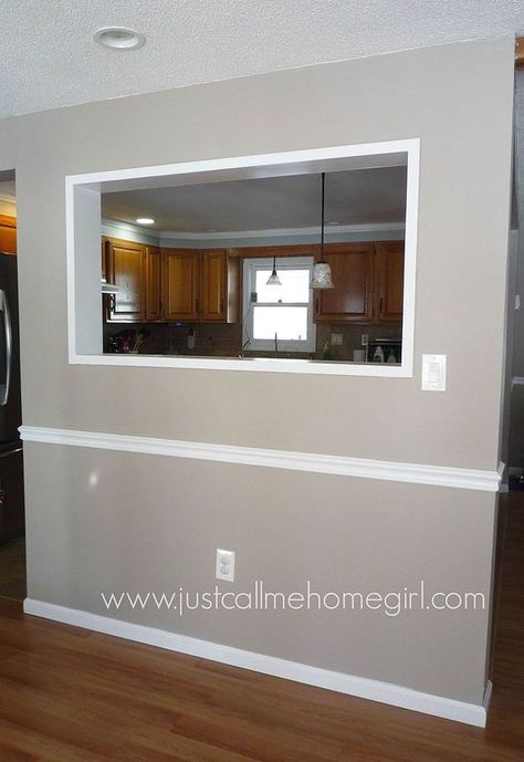 creating a pass through in our wall, kitchen design, living room ideas, painting, wall decor Pass Through Kitchen, Raised Ranch Remodel, Kitchen Pass Through, Kitchen Pass, Building Permit, Raised Ranch, Wall Opening, Living Room Remodel, Farmhouse Style Kitchen