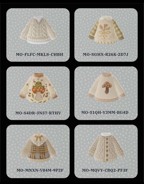 Clothes Design Animal Crossing, Clothes Animal Crossing Codes, Ac Design Codes, Animal Crossing Clothes Id, Animal Crossing Id Codes Clothes, Acnh Clothes Ideas, Design Id Animal Crossing Clothes, Acnh Island Design Codes Clothes, Custom Animal Crossing Clothes