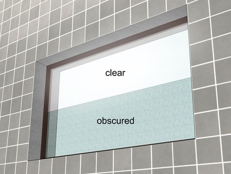 How to Cover a Window in the Shower: 8 Steps (with Pictures) Shower Window Covering Ideas, Windows In Shower Solution, Shower Window Covering Waterproof, Shower With Window In It, Shower Window Covering, Shower Window Privacy, Window In Shower Solution, Cover A Window, Bathroom Windows In Shower