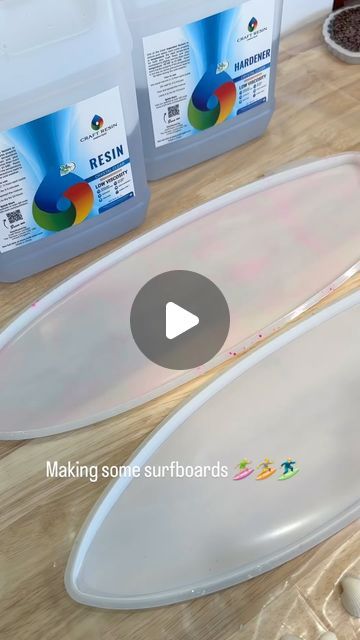 Resin Mould Ideas, Epoxy Resin Beach Wall Art, Resin Beach Tray, Epoxy Resin Wave Art, Resin Ocean Effect, Surfboard Resin, Resin Pour, Resin Craft, Resin Artwork