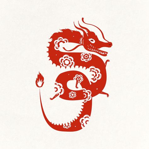 Chinese Vector, Chinese Dragon Drawing, Zodiac Signs Animals, Cute Zodiac, Chinese Dragon Art, Chinese Zodiac Dragon, Dragon Zodiac, Dragon Chino, Zodiac Sign Designs