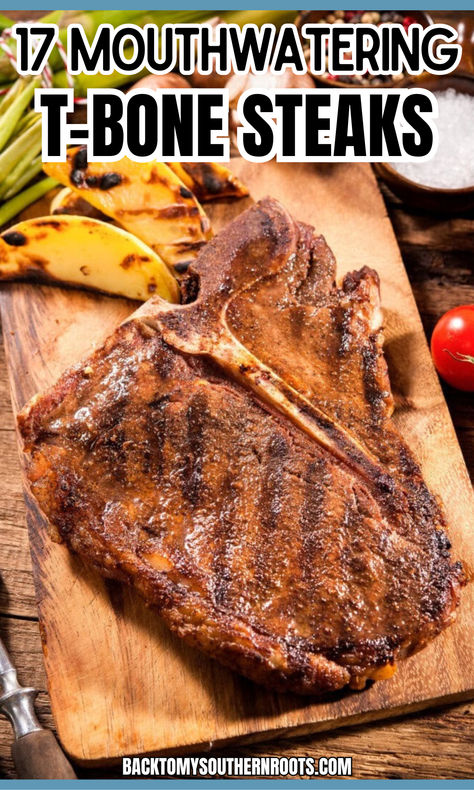 STEAK ON A CUTTING BOARD. Broiled T Bone Steak, T Bone Steak Dinner Ideas Sides, Beef Loin T Bone Steak Recipe, T Bone Steak Recipe Cast Iron, Leftover T Bone Steak Recipes, Tbone Steak Recipe Oven, Tbone Steak Recipe Grilled, T Bone Steak Recipe Grilled, T Bone Steak Recipe In Oven