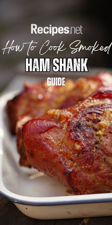 Master how to cook smoked ham shank with our collection of ham in the oven recipes! Use fresh bone-in ham for an authentic flavor and explore the best baked ham recipes for holidays. Learn the art of cooking a ham in the oven with brown sugar and a honey and brown sugar ham glaze for a delightful twist. Whether you prefer oven-roasted bone-in ham or classic pork shank ham recipes, our guide covers it all. Elevate your ham dishes with Recipes.net. Cook now! Shank Ham Recipes, Smoked Pork Hocks Recipe, Shank Ham, Best Baked Ham, Baked Ham Recipes, Brown Sugar Ham Glaze, Ham Cooking Time, Sugar Ham Glaze, Recipes Using Ham