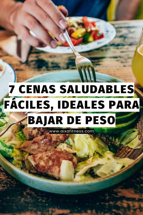 Las cenas saludables son una excelente manera de mantener una dieta equilibrada y nutrir tu cuerpo con los nutrientes que necesitas. Estas cenas pueden incluir una variedad de vegetales frescos, proteínas magras y carbohidratos complejos, y se pueden preparar de muchas maneras diferentes para asegurar que nunca te aburras. Al elegir cenas saludables, también puedes ayudar a controlar tu peso y mejorar tu salud en general. #fitness #bajardepeso #perderpeso #comidasaludable #recetas Ideas Comidas Saludables, Ideas Para Cenas, Ideas Cenas, Cena Fit, Ideas Cena, Comidas Fit, Low Calorie Dinners, Recipetin Eats, Healthy Food Inspiration