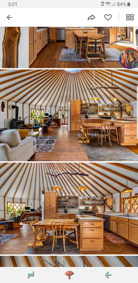 Off Grid Yurt, Connected Yurts, Yurt Interior Floor Plans, Yurt Interior Design Inspiration, Yurt Layout Floor Plans, Yurt Inspiration, Yurt Homes, Yurt Plans, Yurt House