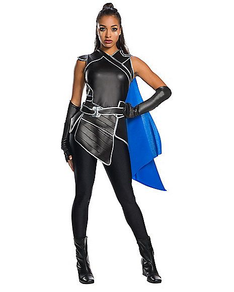 Adult Valkyrie Costume - Marvel - Spirithalloween.com Thor Halloween Costume, Thor Ragnarok Valkyrie, Valkyrie Cosplay, Valkyrie Costume, Thor Valkyrie, Marvel Halloween Costumes, Marvel Halloween, Superhero Halloween Costumes, Thor Costume