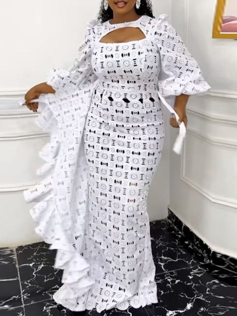 Wrap Lace Dress, Lace Fitting Dress Styles, White Lace Styles For Wedding, Simple Lace Gown Styles, White Lace Styles In Nigeria, Latest Lace Styles For Wedding, White Lace Styles, Lace Material Styles, Lace Dress Styles Ghana