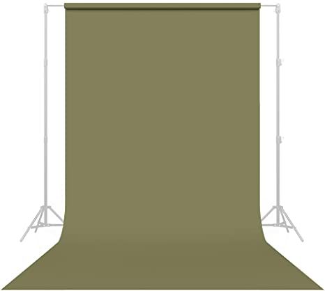 Amazon.com: Savage Seamless Paper Photography Backdrop - #34 Olive Green (86 in x 36 ft) for YouTube Videos, Live Streaming, Interviews and Portraits - Made in USA : Electronics Olive Green Backdrop, Seamless Paper Photography, Paper Photography, Green Backdrops, Paper Backdrop, Seamless Paper, Green Paper, Photography Backdrop, Balloon Garland