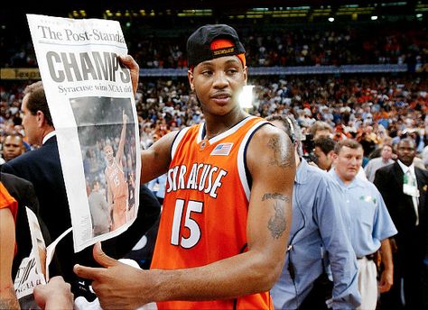 Melo Syracuse Basketball, Carmelo Anthony, Dwyane Wade, Nba Wallpapers, Nba Pictures, Allen Iverson, Ncaa Basketball, Sport Icon, Basketball Legends