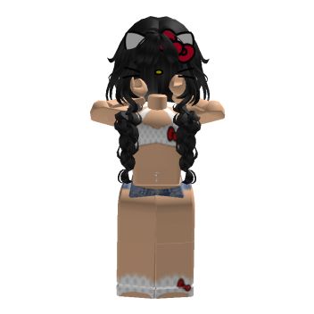 Roblox Avatars Hello Kitty, Roblox Avatars Brown Hair, Y2k Roblox Avatars, Brown Hair Roblox Id, Brown Hair Roblox, Rblx Avatar, Funny Face Photo, Roblox Ava, Roblox Emo Outfits