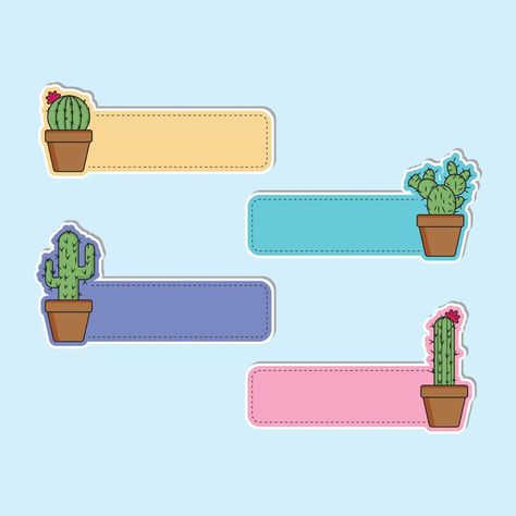 Label Name, Cute Cactus, Power Points, Search Video, Children Book, Name Tags, Cactus, Cricut, For Free