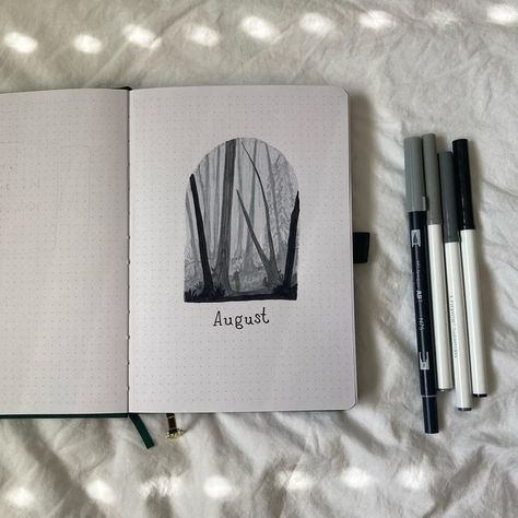 August Aesthetic Drawing, Simple Bujo Cover Page, August Bullet Journal Cover Taylor Swift, August Taylor Swift Journal, Taylor Swift Notebook Cover Ideas, August Bullet Journal Taylor Swift, Taylor Swift Bujo Theme, August Journal Page, Folklore Journal Page