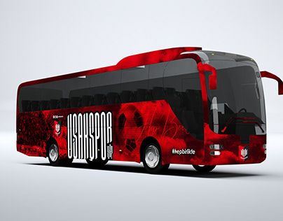 Bus Design Branding, Bus Branding, Bus Design, Chartered Bus, Illustration Board, Graphic Design Branding, Design Branding, Industrial Design, Adobe Photoshop