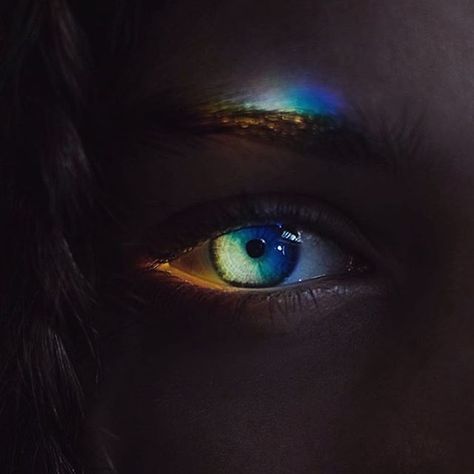 ❤️💛💚💙💜 Wolf 359, Portrait Reference, Rainbow Eyes, Rainbow Photo, Rainbow Aesthetic, Portrait Photoshoot, Conceptual Photography, Aesthetic Eyes, Realistic Art