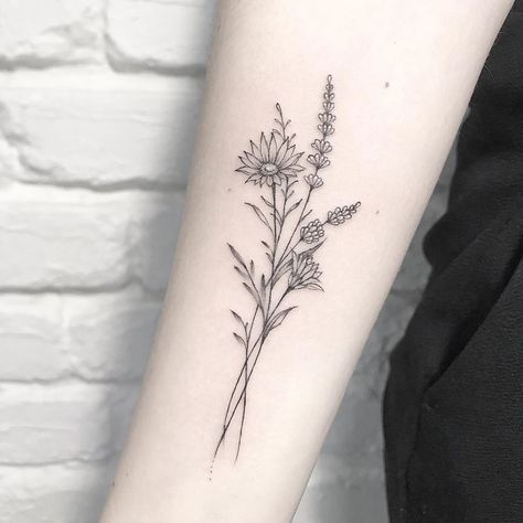 Terryemi Tattoo on Instagram: “Details 🌿 #lovewildflowers” Wild Flower Tattoo, Wildflower Tattoo, Cross Tattoo, Flower Tattoo Designs, Wild Flower, Tiny Tattoos, Flower Tattoos, Tattoo On, Maple Leaf Tattoo