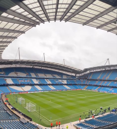 Man City Stadium, Manchester City Stadium, Football Stadium Wallpaper, Stadium Wallpaper, Football Aesthetic, Manchester City Wallpaper, Etihad Stadium, Football Stadiums, Soccer Pictures