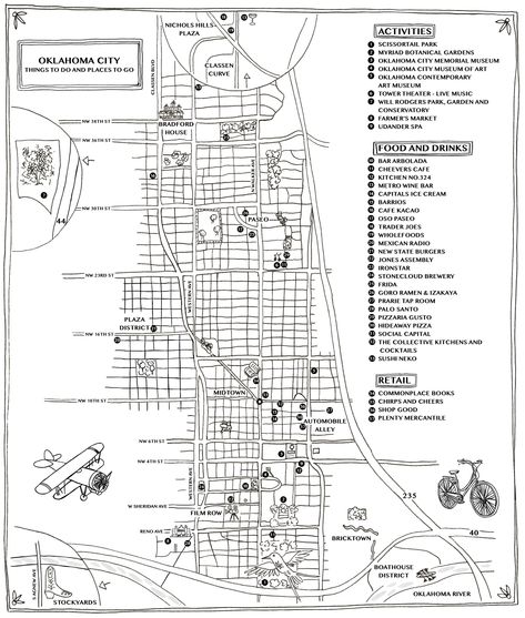 Neighborhood Guide — Bradford House Room Book, Neighborhood Guide, Hidden Gem, Oklahoma City, City Guide, Boutique Hotel, Oklahoma, Enchanted, The Neighbourhood