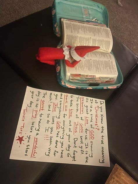 Jesus Ideas, Christmas Orniments, Elf Ideas Easy, Bad Elf, Christ Centered Christmas, Awesome Elf On The Shelf Ideas, Elf Activities, Xmas Elf, Elf Antics