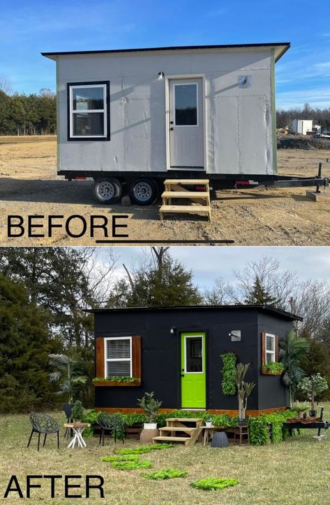 Incredibox Tiny House is Affordable and Built Entirely on Assembly Line Incredible Tiny Homes, Steel Panels, Assembly Line, Tiny Home, Mini House, House Made, Tiny Homes, Fixer Upper, One Bedroom