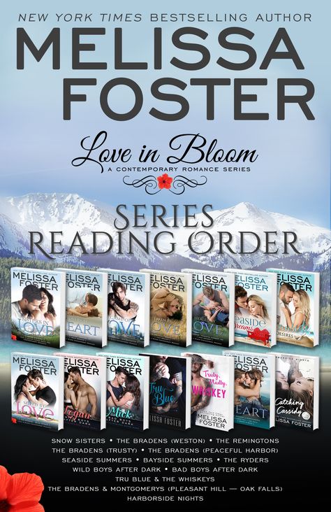 Melissa Foster, Bloom Book, Love In Bloom, Relationship Development, Book Genre, Steamy Romance, Romance Series, Ebook Cover, Book Genres