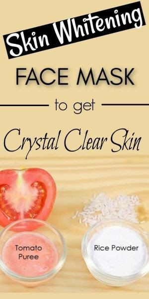 Winter - Times For skincare beauty tips jigiparul Crystal Clear Skin, Whitening Face Mask, Homemade Face Mask, Clear Skin Face, Skin Face Mask, Rice Powder, Whitening Face, Beauty Tips For Glowing Skin, Skincare Aesthetic