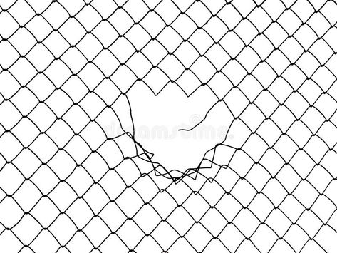 Wire Fence Tattoo, Fence Metal, Wire Netting, Wire Fence, Eyeliner Makeup, Metal Fence, Symbol Tattoos, Chain Link Fence, Tattoo Art Drawings