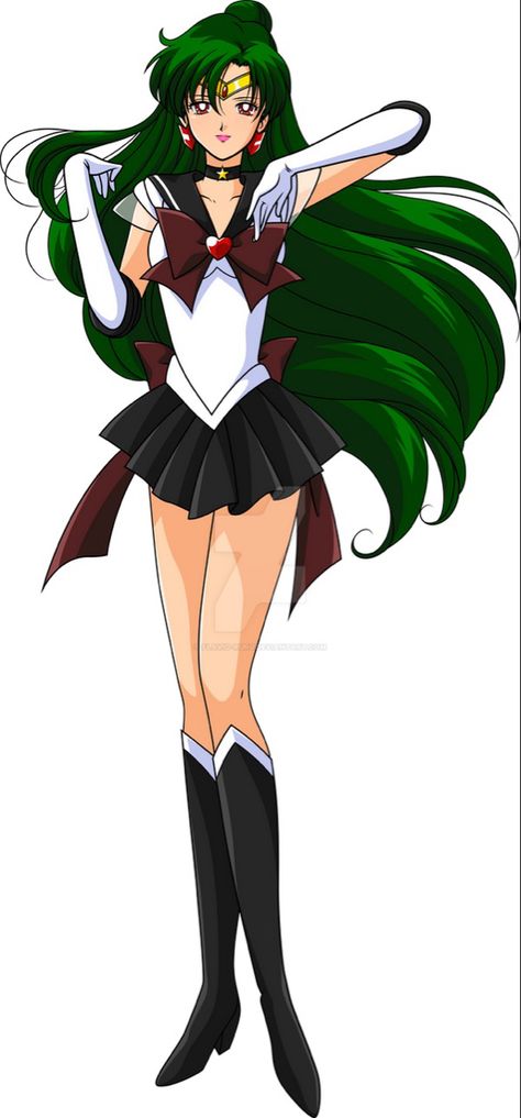 Sailor Pluto Cosplay, Sailor Moon Pose, Movie Outfit, Sailor Moon Girls, Arte Sailor Moon, Sailor Moon Stuff, Anime Group, Sailor Moon Anime, Sailor Pluto