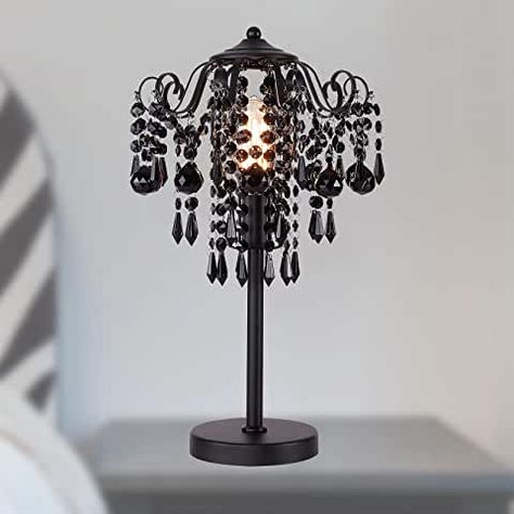 Amazon.com: Gothic Lamp - Prime Eligible Crystal Bedside Table, Gothic Lamp, End Table Lamp, Lamp Nightstand, Lamps For Bedroom, Bedside Table Lamp, Chandelier Table Lamp, Lamp Desk, Crystal Table Lamps