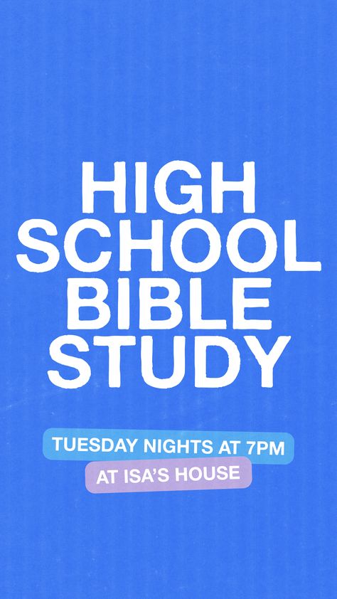 HS Bible Study. High School Bible Study. High School. Youth Ministry. Student Ministry. Bible Study. Church Graphic Design. Church Graphics. Church Design. Church Media. Student Ministry, Church Media Design, Graphic Design School, Church Graphics, Church Graphic Design, Youth Ministry, Church Design, Media Design, Bible Study