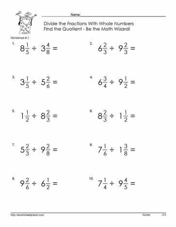 Divide Mixed Numbers, Dividing Mixed Numbers, Dividing Mixed Fractions, Mixed Fractions Worksheets, Dividing Fractions Worksheets, Multiplying Fractions Worksheets, Multiplication Practice Worksheets, Math Worksheets For Kids, Math Fractions Worksheets