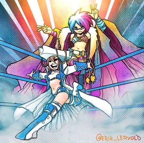 Wwe Asuka, Kairi Sane, Wwe Nxt, Wwe, Wrestling, Deviantart, Fan Art, Fan, Ring