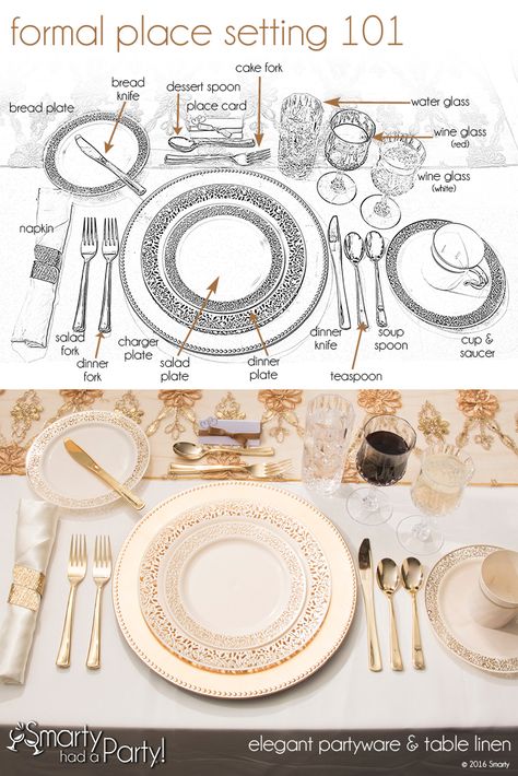 Traditional Place Setting, Silver Ware Place Setting, Formal Dining Place Settings, Formal Place Setting Diagram, Silver Wear Place Setting, Formal Wedding Place Settings, Elegant Dinner Table Setting, Formal Tablescapes, Rustic Place Setting