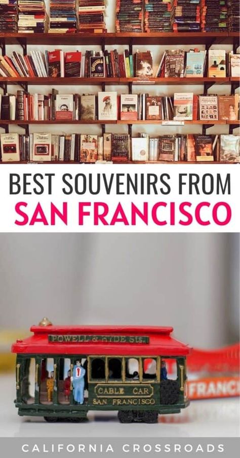 11 Quintessential San Francisco Souvenirs: What to Buy & Where to Find It City Lights Bookstore, Trip To San Francisco, San Francisco Cable Car, California Souvenirs, Blue Bottle Coffee, South San Francisco, Perfume Store, San Francisco Travel, Wedding Gifts For Guests