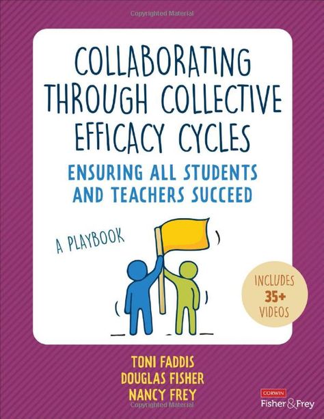 This book demystifies the concept of collective efficacy and empowers teacher teams with the necessary tools to ignite collaborative processes, pool energy and resources, and foster mutual accountability at a schoolwide level. Teacher Leadership, Teacher Leader, Feel Good Books, Literacy Coaching, Balanced Literacy, Teacher Team, Instructional Coaching, School Leader, Professional Learning