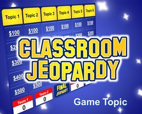 My Top 5 PowerPoint Game Templates -- Whole-class review activities that reinforce important topics! Biology Evolution, Powerpoint Game Templates, School Biology, Jeopardy Game, High School Biology, Classroom Tools, Teaching Technology, School Technology, Review Activities