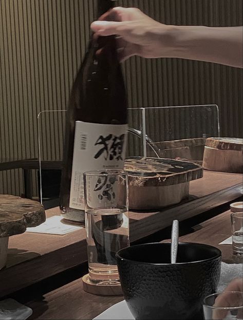 Japanese Sake Aesthetic, Japan Black Aesthetic, Japanese Lifestyle Aesthetic, Sake Aesthetic, Japanese Vibes Aesthetic, Dark Japanese Aesthetic, Asia Core, Sake Tasting, Asia Aesthetic