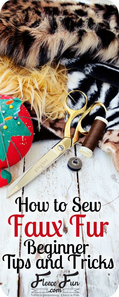 Lovely tips on sewing faux fur. Come into our 4th floor for a glorious array of fur options! Sew Ins, Beginner Sewing Projects Easy, Leftover Fabric, Sewing Projects For Beginners, Sewing Skills, Diy Couture, Love Sewing, Sewing For Beginners, Learn To Sew