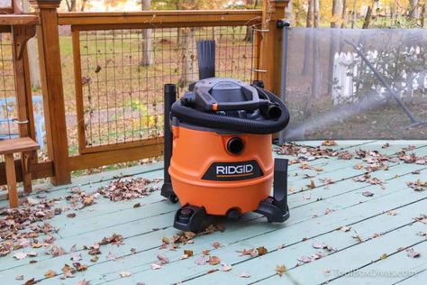 Usual and Unusual uses of a wet dry vacuum like Ridgid 16 Gal. 6.5-Peak HP NXT Shop Vacuum with Detachable Blower_ ToolBox Divas Clear Clogged Drain, Dryer Duct, Wet Dry Vac, Flooded Basement, Wet Dry Vacuum Cleaner, Diy Leaves, Shop Vacuum, Shop Vac, Sump Pump