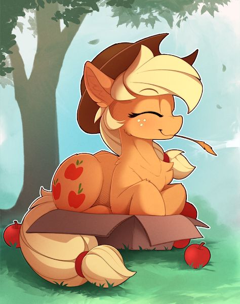 Equestria Daily - MLP Stuff!: Applejack Day - Halfway Point Heads Up! Applejack Fanart, Applejack Mlp, My Little Pony Applejack, Mane 6, Apple Jack, Mlp Fan Art, Like A Cat, Rainbow Dash, Custom Artwork